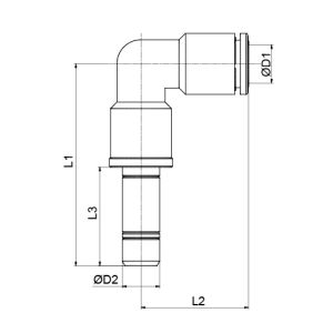 L CONNECTOR D04