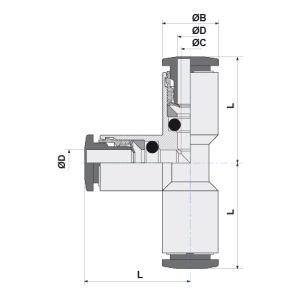 T CONNECTOR D04