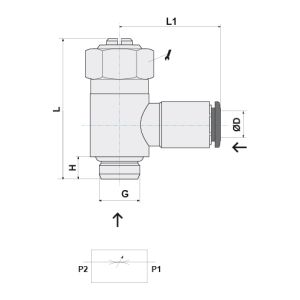 BIDIRECTIONAL FLOW REGULATOR 12-1/2