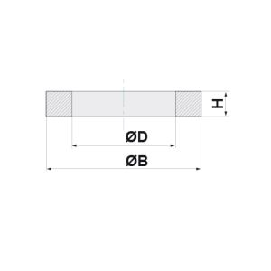 OPPOSITE OUTPUT MANIFOLD 2-1/2  8-1/4