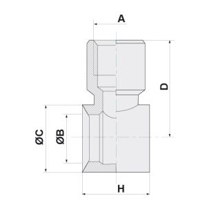 ANELLO SINGOLO FEMMINA 1/8