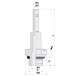 ADATTATORE LUNGO D06 1/8