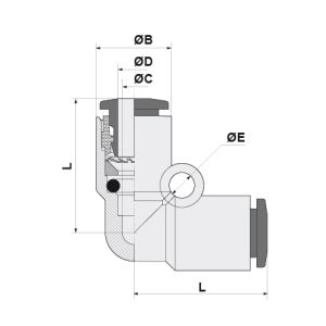 ELBOW CONNECTOR Ø12