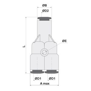 DOUBLE Y CONNECTOR