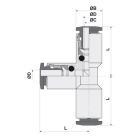 T CONNECTOR D14