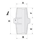 TAPER NIPPLE 1/8 1/4