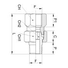 EXTENSION M/F - 3 PIECES