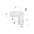 MALE ELBOW 3/4 35104900
